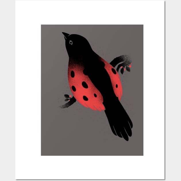 Ladybird Wall Art by celandine